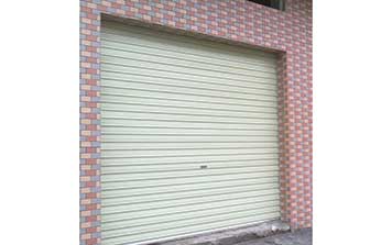 普通彩板無聲電動卷簾門