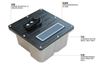 SEAL系列地埋式平開門電機
