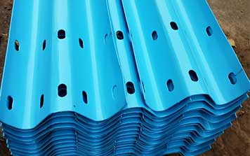 熱鍍鋅+噴塑兩波護欄