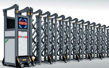 鋁合金伸縮門 - 寶盾1560伸縮門