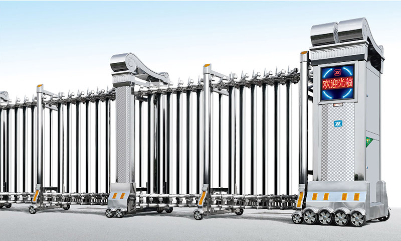 歐羅寶盾1789-D不銹鋼伸縮門