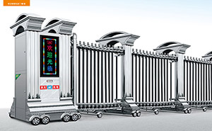 不銹鋼伸縮門 - 歐羅寶盾1588-A不銹鋼伸縮門