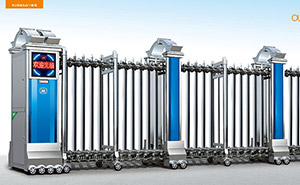 不銹鋼伸縮門 - 歐羅錦龍185-L不銹鋼伸縮門