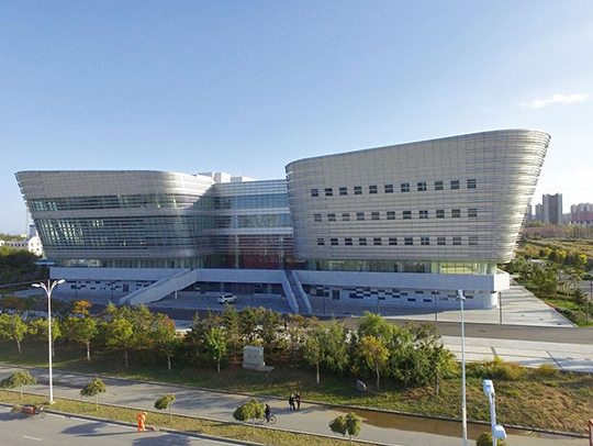 營(yíng)口圖書大廈 - 中出網(wǎng)-智能出入口與停車充電門戶