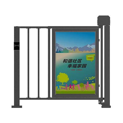 伸縮型自動(dòng)廣告門(mén)