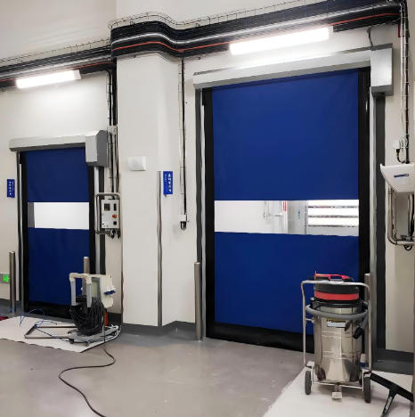 高速潔凈室拉鏈門