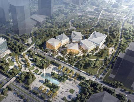 馬欄山新媒體中心項(xiàng)目 - 中出網(wǎng)-智能出入口與停車充電門戶