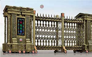 龍騰盛世999-A3鋁合金伸縮門