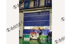 沈陽特變電工大型快速堆積門案例