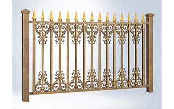 ZYF-9012別墅門圍墻欄桿系列