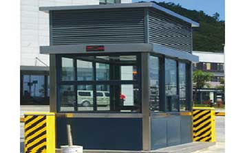 鋼結(jié)構藝術收費亭