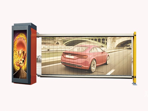 豪華翻版式廣告道閘