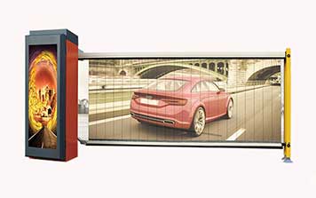 豪華翻版式廣告道閘