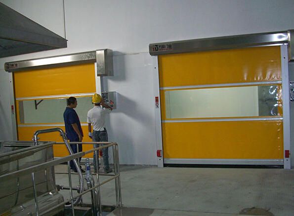 廣西統(tǒng)一企業(yè)有限公司快速門案例 - 中出網(wǎng)-智能出入口與停車充電門戶