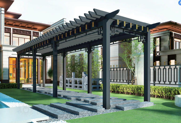 御徽鋁藝葡萄架