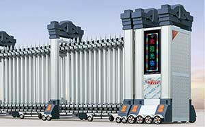 鋁合金伸縮門 - 尊龍B-5鋁合金伸縮門