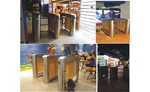 南寧夢之島兒童城通道閘案例 - 中出網-智能出入口與停車充電門戶