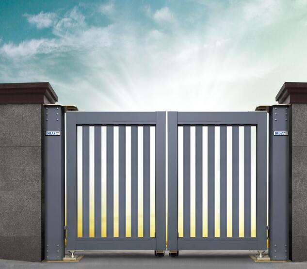 智能平開門730B(灰色)