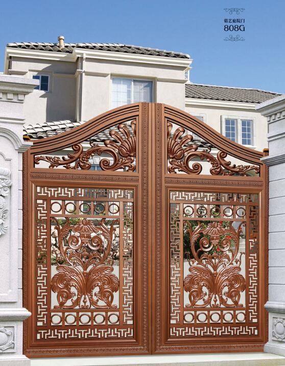 鋁藝庭院門808G