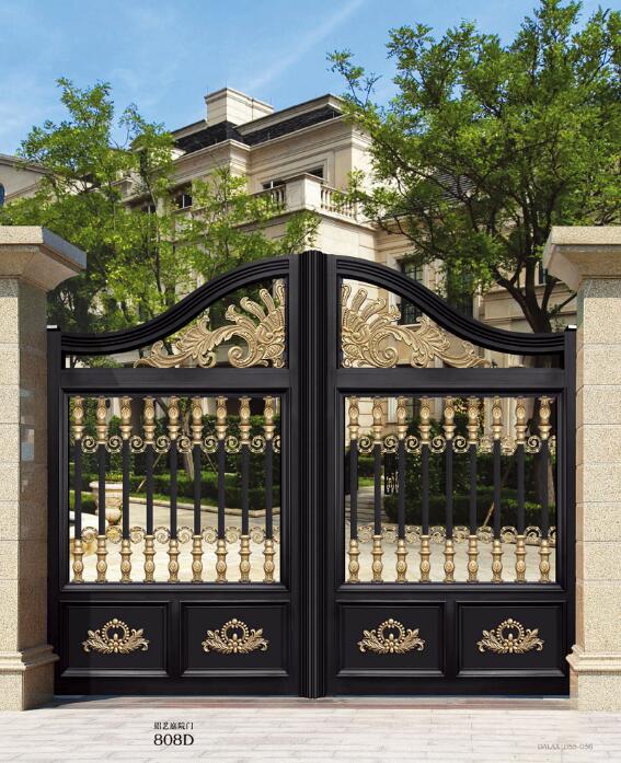 鋁藝庭院門808D