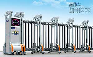 鋁合金伸縮門 - 歐雷斯盾A619鋁合金伸縮門