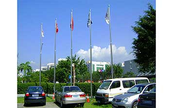 三節(jié)式旗桿