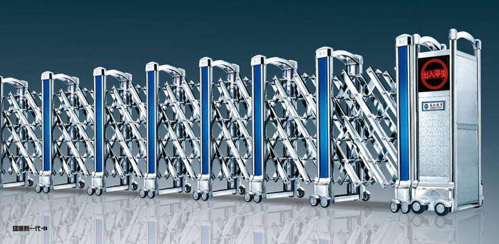 南北德信雄鷹新一代-B不銹鋼伸縮門