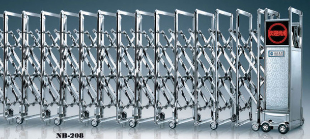 NB-208不銹鋼伸縮門(mén)