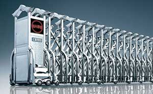 不銹鋼伸縮門(mén) - 南北德信閃亮-S330不銹鋼伸縮門(mén)