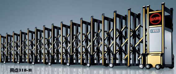 亮點318-H鋁合金伸縮門