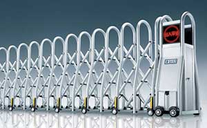 鋁合金伸縮門(mén) - 曲美-Y鋁合金伸縮門(mén)