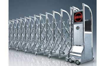 NB-209不銹鋼伸縮門