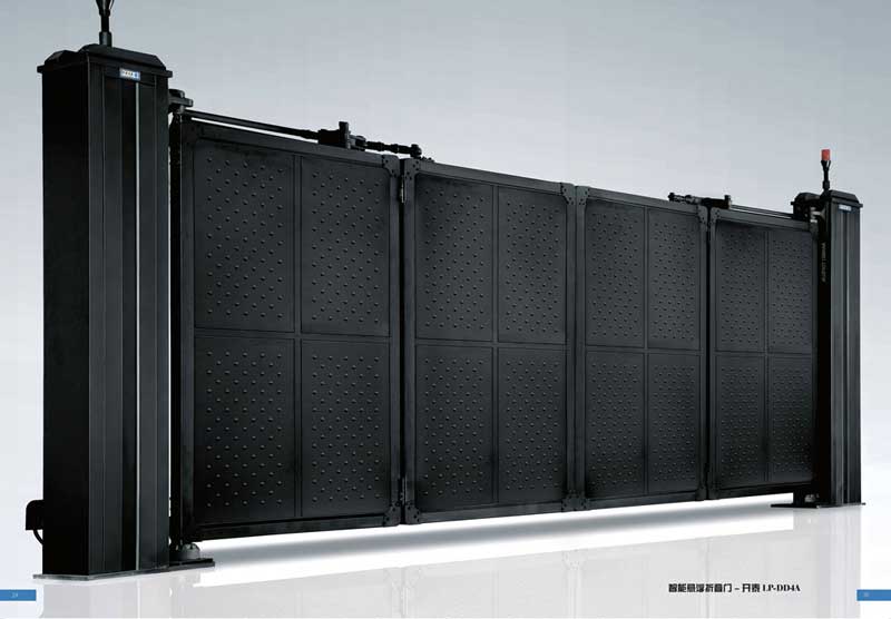 智能懸浮折疊門(mén)-開(kāi)泰LP-DD4A(黑)