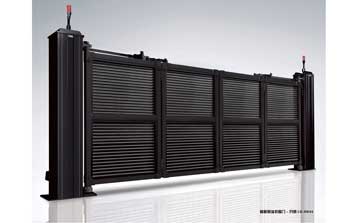 智能懸浮折疊門-開泰LB-DD4A（黑）