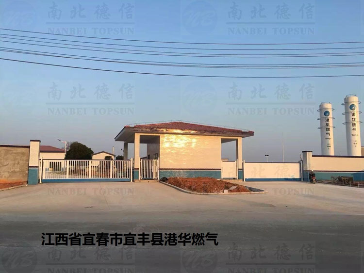 江西省宜春市宜豐縣港華燃?xì)?18系列智能無軌懸浮門案例 - 中出網(wǎng)-智能出入口與停車充電門戶