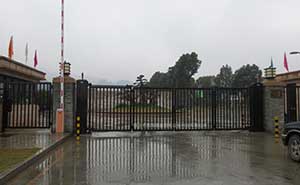 臺州城市水利局智能無軌懸浮門工程案例 - 中出網(wǎng)-智能出入口與停車充電門戶