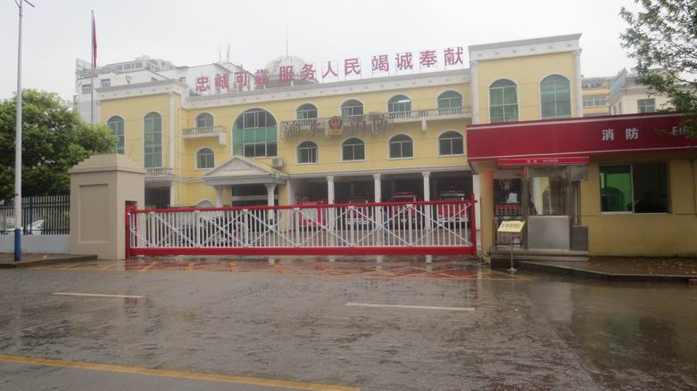 江西渝水消防智能無(wú)軌懸浮門(mén)工程案例 - 中出網(wǎng)-智能出入口與停車(chē)充電門(mén)戶