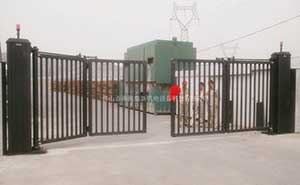 遼寧省寧峰木業(yè)有限公司智能無軌懸浮門工程案例