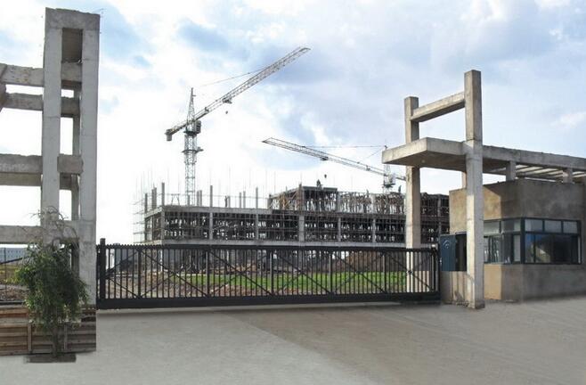 北京圣地安燃?xì)馀浼邢薰局悄軣o(wú)軌懸浮門工程案例 - 中出網(wǎng)-智能出入口與停車充電門戶