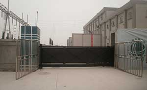 湖北省電力公司（荊州220kV居正變電站）智能無軌懸浮門工程案例 - 中出網(wǎng)-智能出入口與停車充電門戶