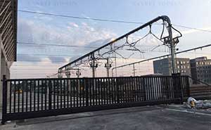 南寧軌道交通集團10米南門（1）智能安全伸縮平移門工程案例