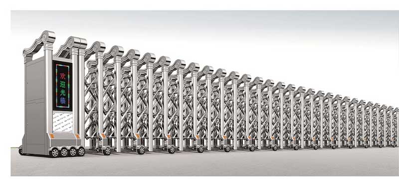 寶盾不銹鋼電動伸縮門