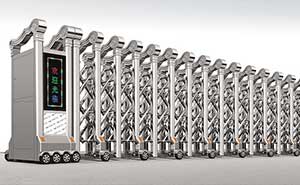 寶盾不銹鋼電動伸縮門