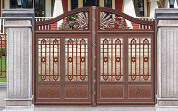 別墅鋁藝庭院大門(mén)208-A31