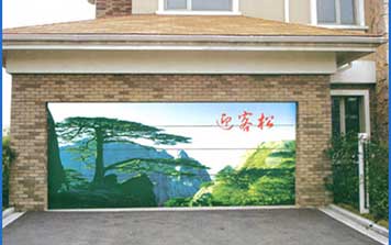 彩繪卷簾車(chē)庫(kù)門(mén)