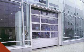 上滑通透式工業(yè)門