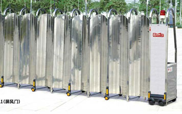 電動伸縮門 - 金剛FGL-B011(屏風門)