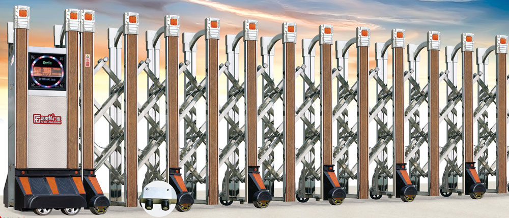 FGL-A213不銹鋼伸縮門(mén)