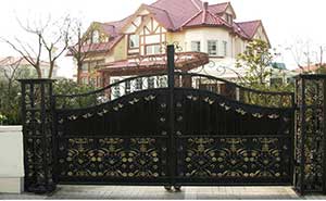 帝堡城別墅開門機案例