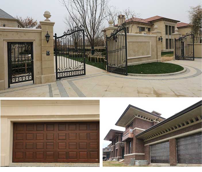 北釣魚臺項目車庫門案例 - 中出網(wǎng)-智能出入口與停車充電門戶